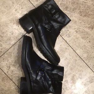 Michael Kors Black Leather Boots